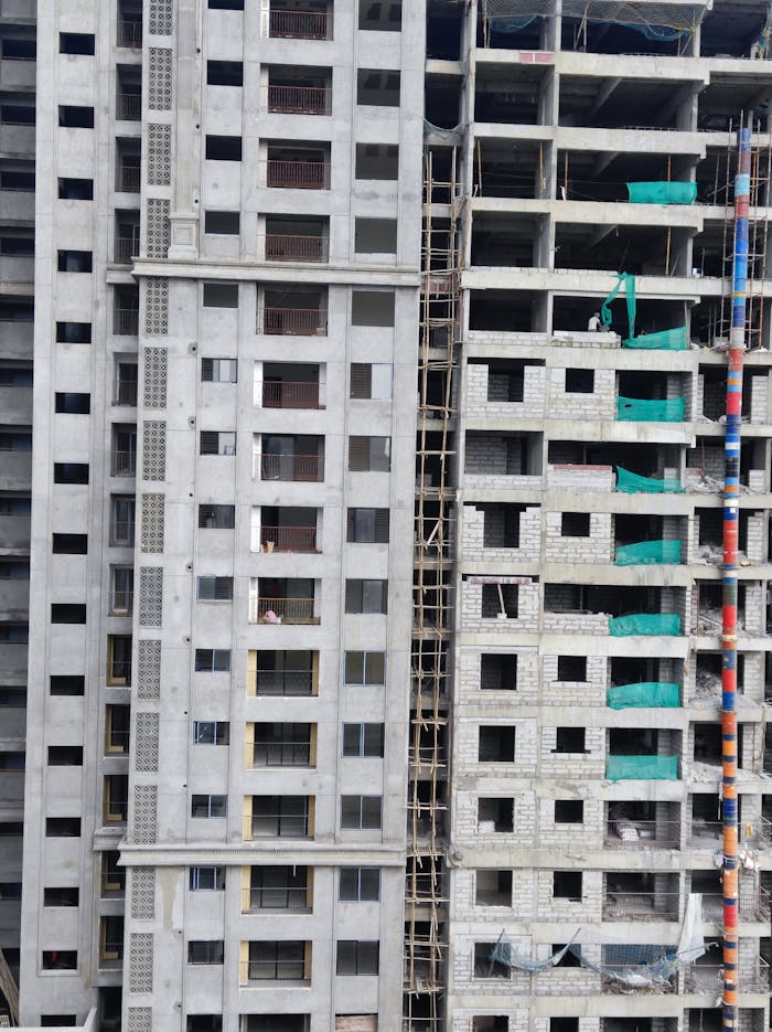 Construction of Residential Skyscraper